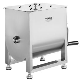 Manual Meat Mixer 30L Fixed Tank Mixing Max 30LB for Meat Sausage Mixer Machine Manual Meat Mixer 30L Fixed Tank Mixing Max 30LB for Meat Sausage Mixer Machine