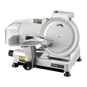 Meat Slicer 180W 10" Electric Deli Food Slicer for Frozen Meat Bread Cheese Meat Slicer 180W 10" Electric Deli Food Slicer for Frozen Meat Bread Cheese